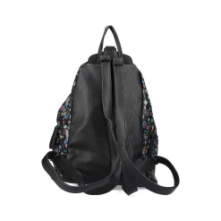 Rieker | Backpack Black Pattern