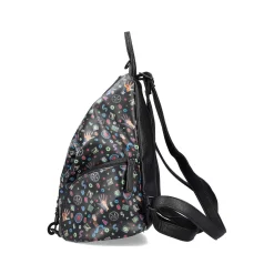 Rieker | Backpack Black Pattern