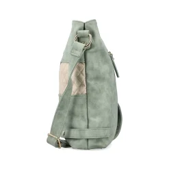 Rieker | Shoulder Bag Mint Green-Light Beige