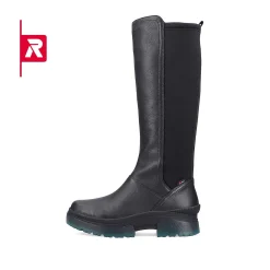Rieker Evolution Women'S High-Shaft Boots Midnight Black