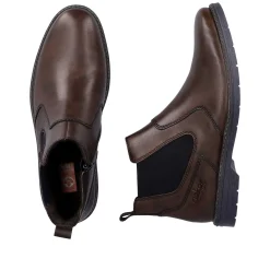 Rieker Men'S Chelsea Boots Dark Brown