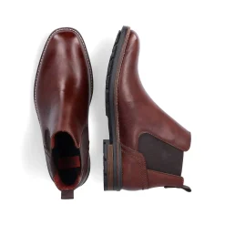 Rieker Men'S Chelsea Boots Chestnut Brown