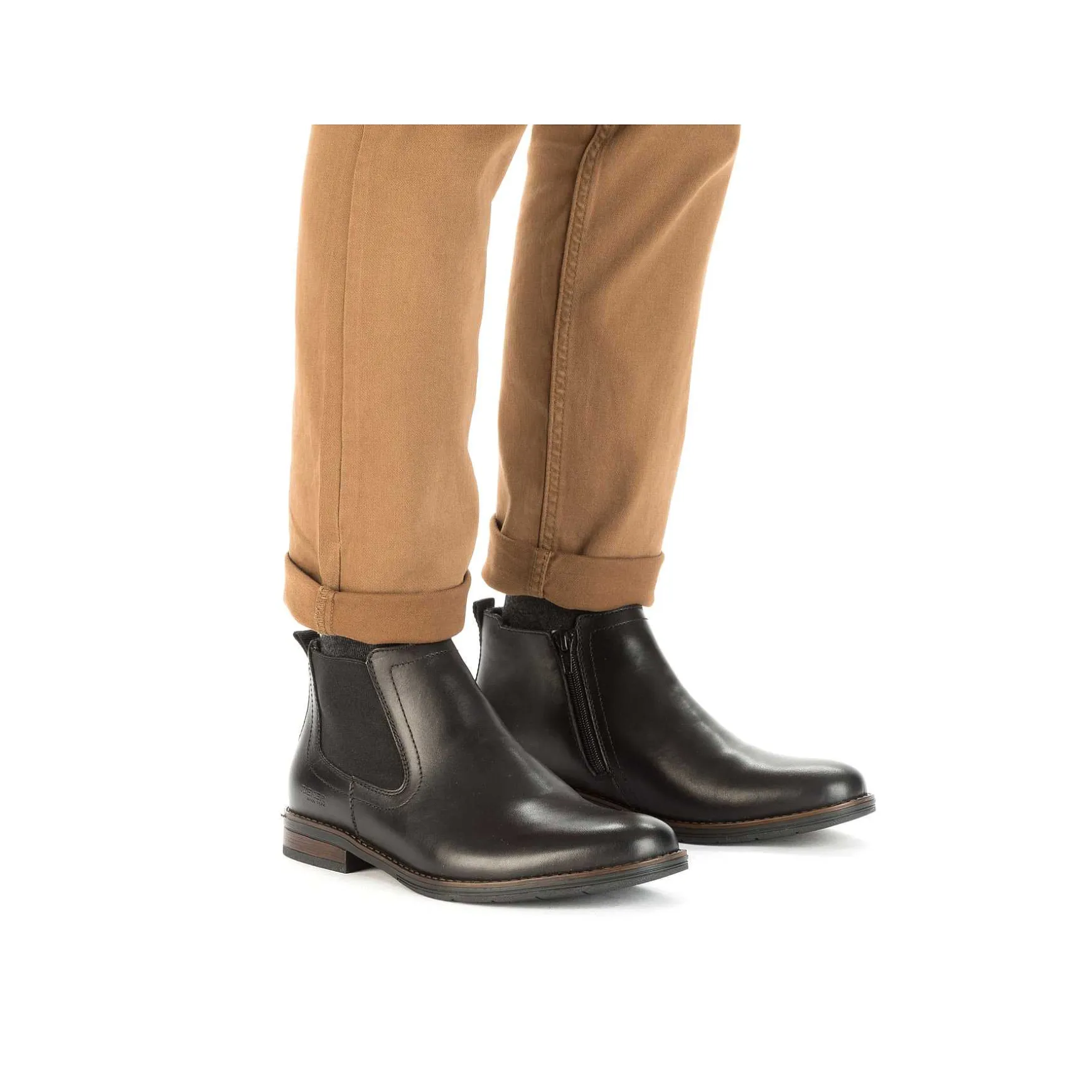 Rieker Men'S Chelsea Boots Night Black