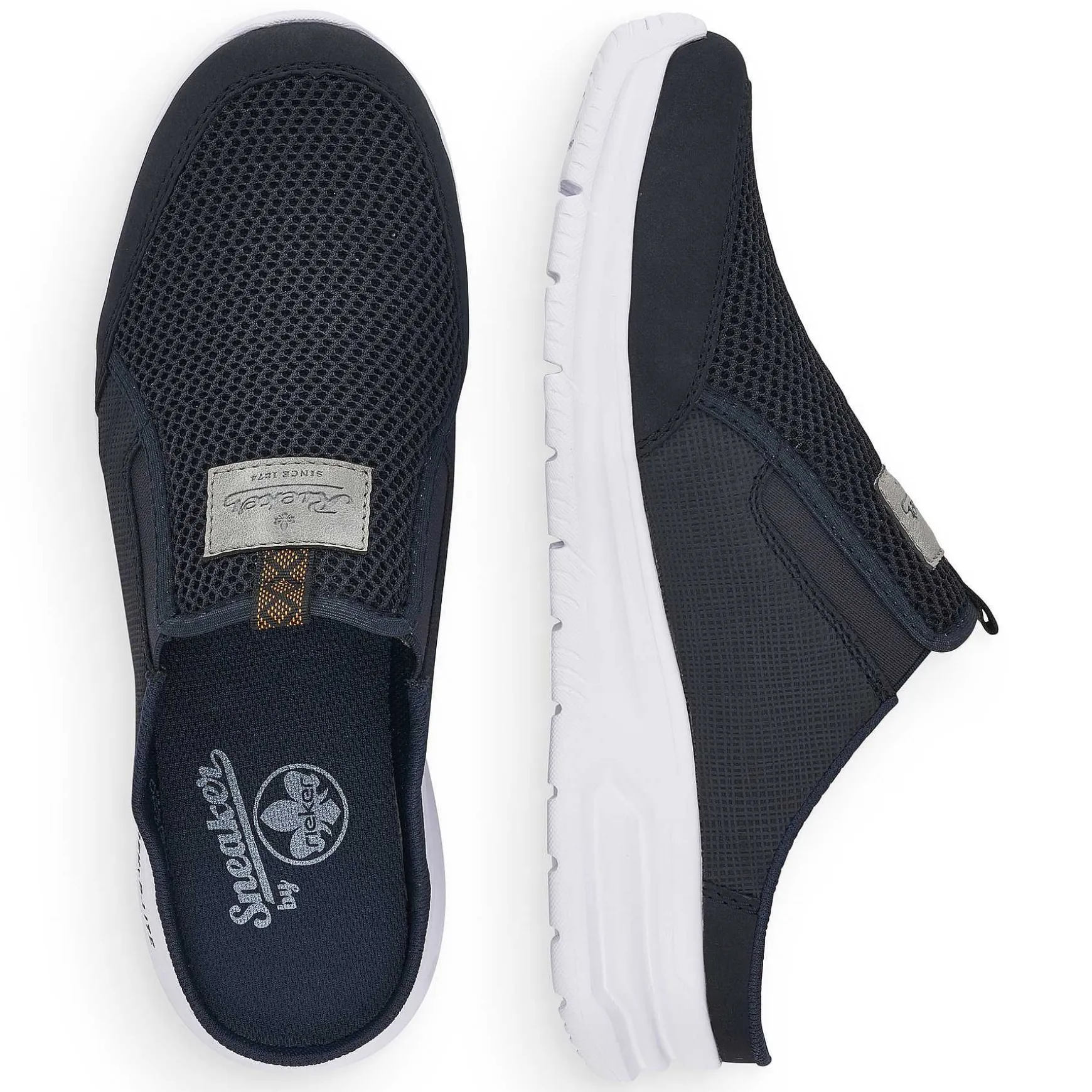 Rieker Men'S Clogs Navy Blue