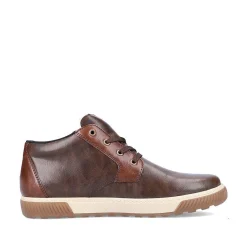 Rieker Men'S Corded Boots Coffee Brown