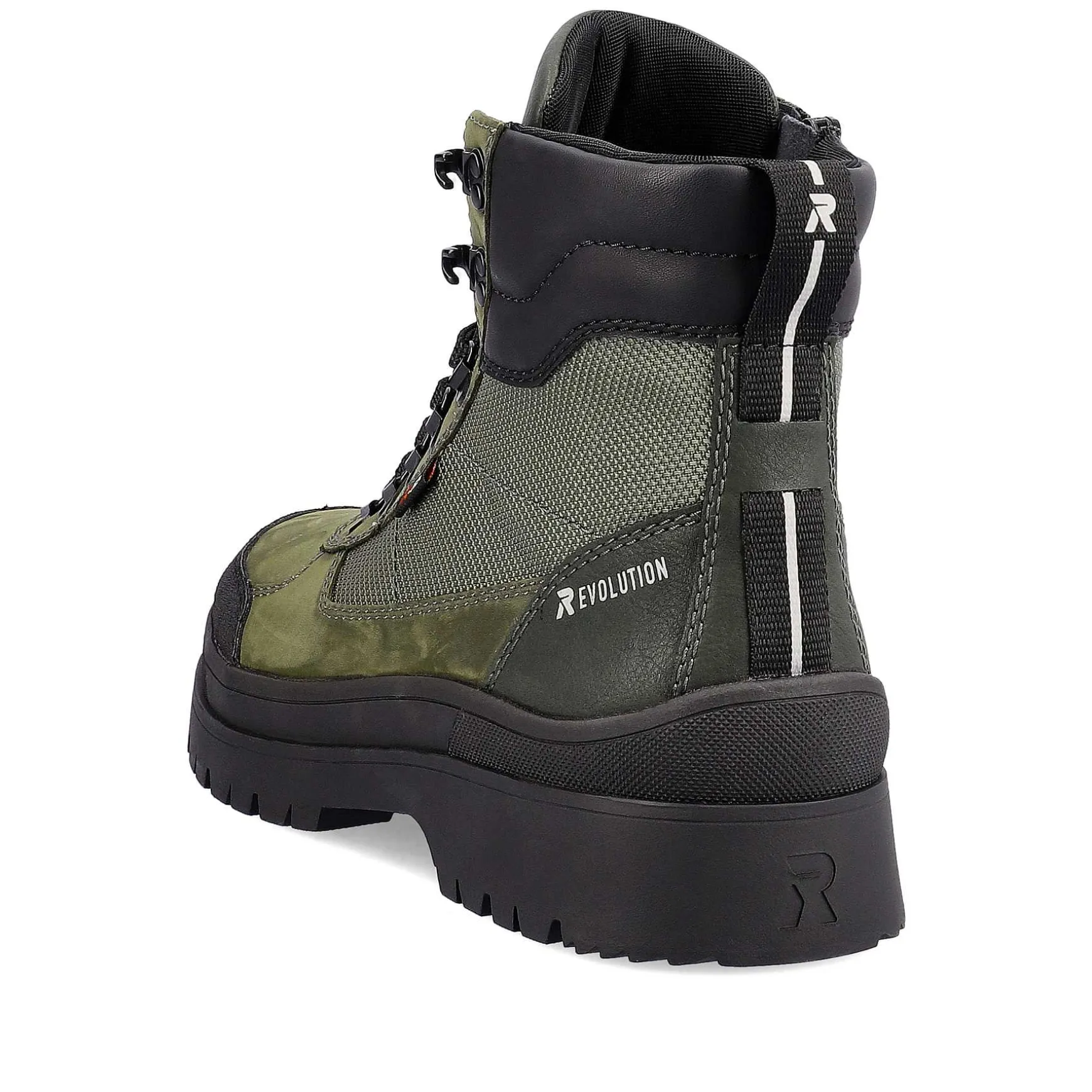 Rieker Men'S Corded Boots Khaki