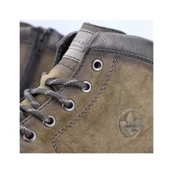 Rieker Men'S Corded Boots, Khaki Green