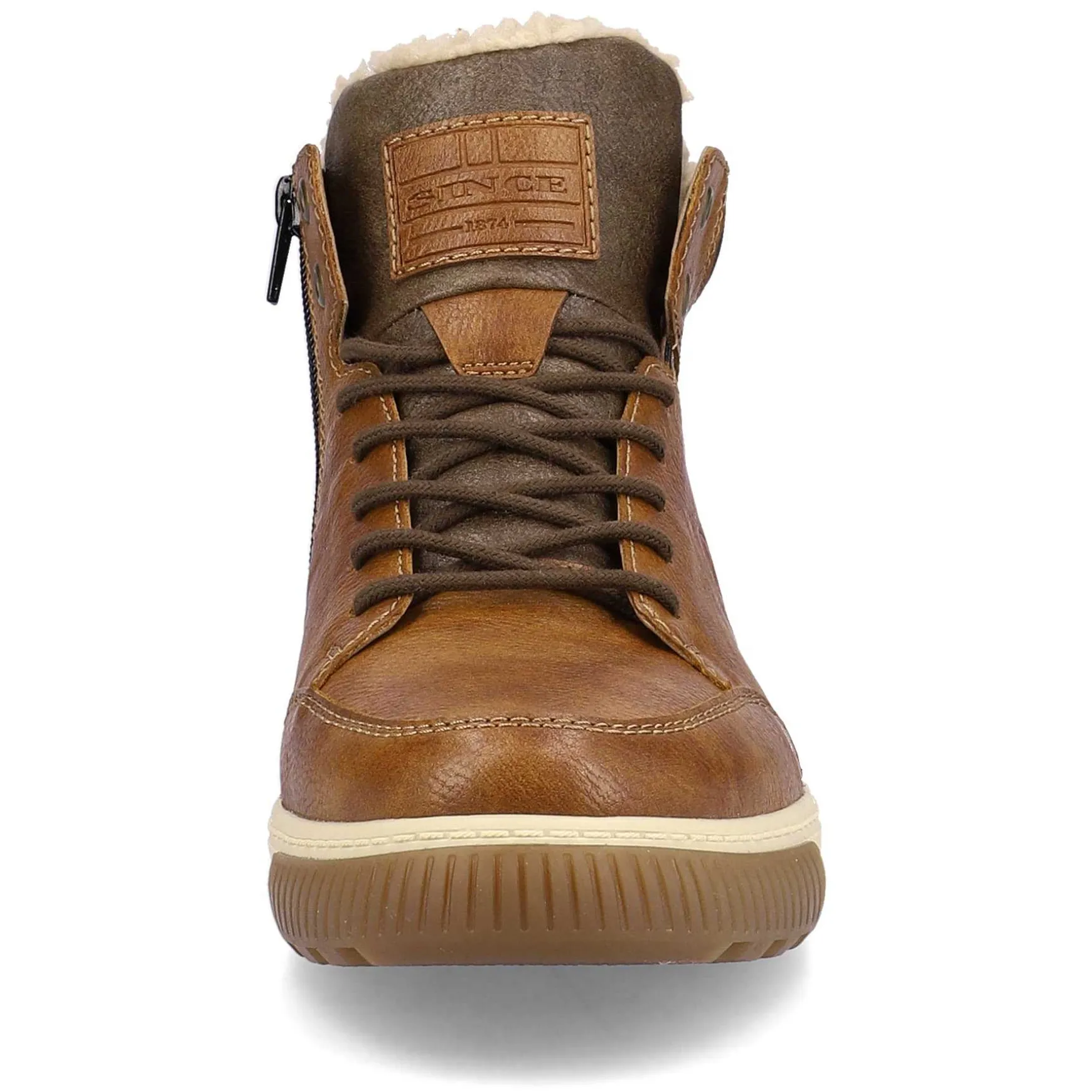 Rieker Men'S Corded Boots Nougat Brown