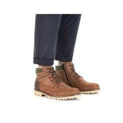 Rieker Men'S Corded Boots Light Brown