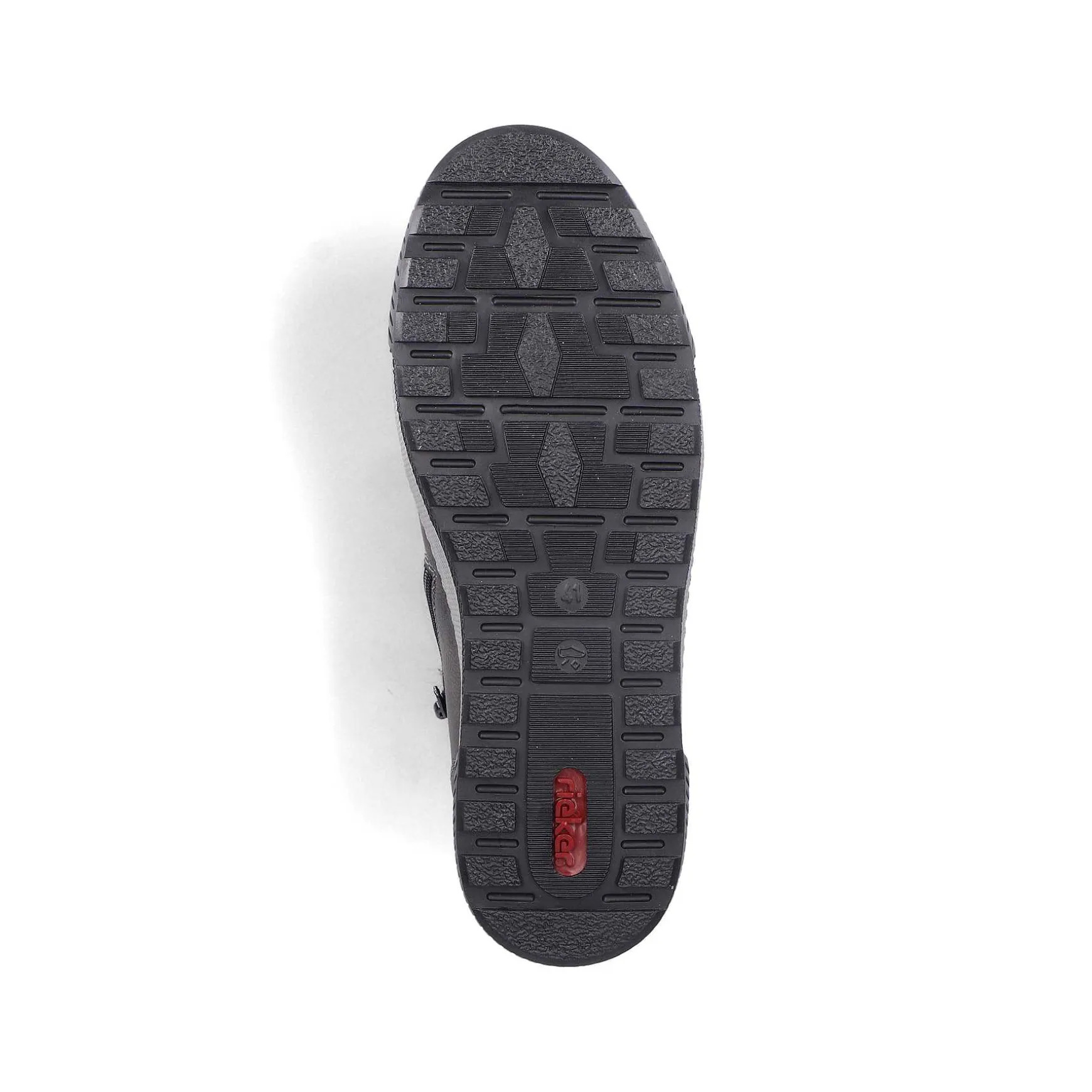 Rieker Men'S Corded Boots Steel Gray