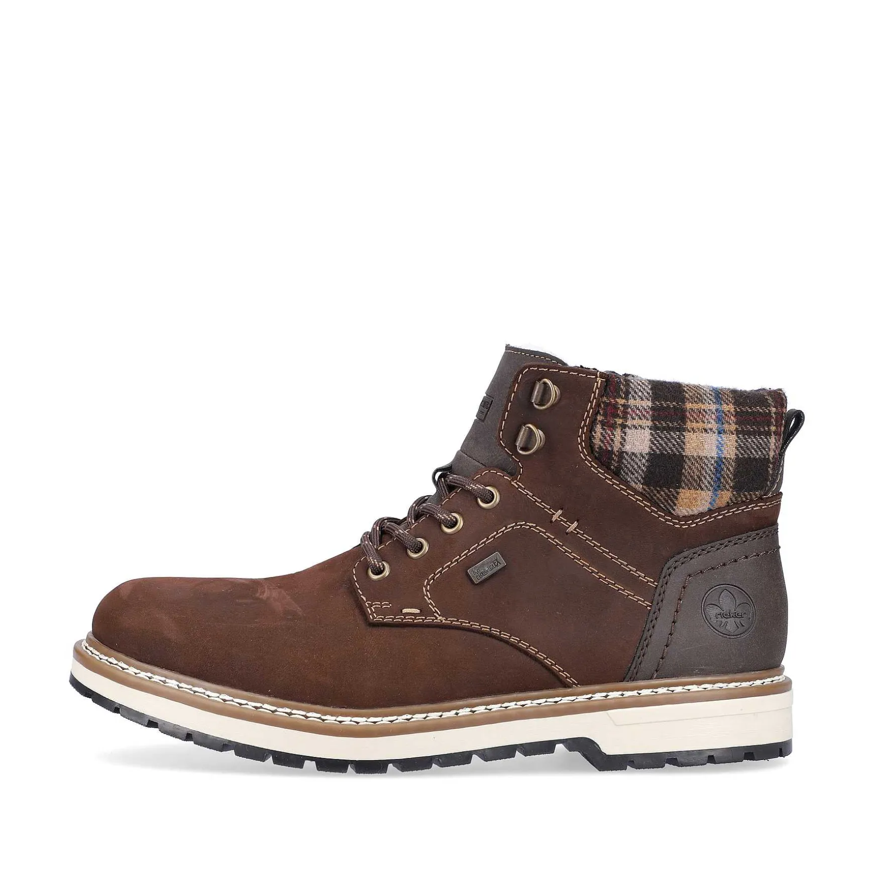 Rieker Men'S Corded Boots, Nut Brown