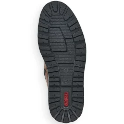 Rieker Men'S Corded Boots Chestnut Brown