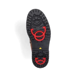 Rieker Men'S Corded Boots Light Brown-Black