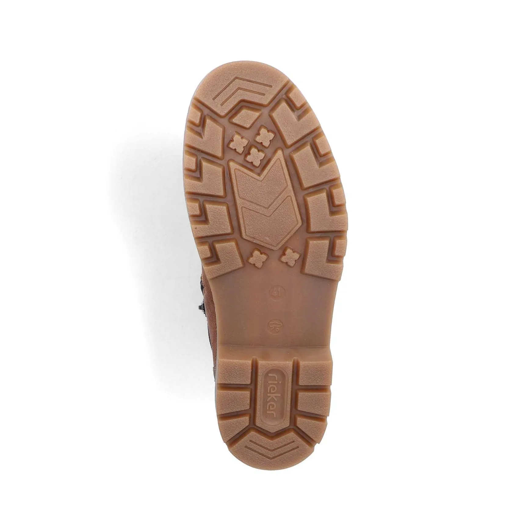 Rieker Men'S Corded Boots Nougat Brown