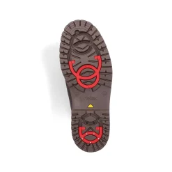 Rieker Men'S Corded Boots Coffee Brown