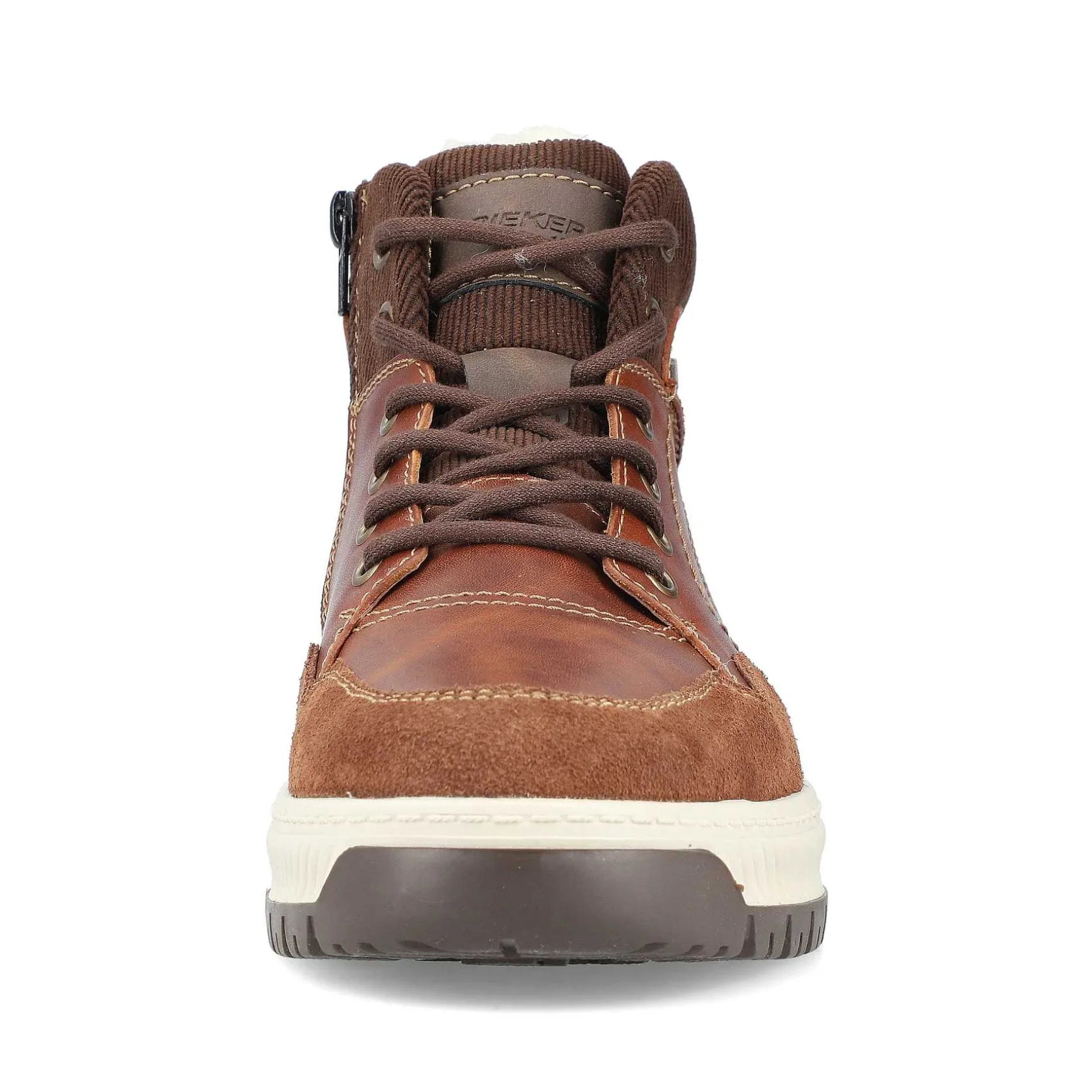 Rieker Men'S Corded Boots Fox Brown