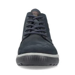 Rieker Men'S Corded Boots Dark Blue-Gray