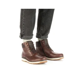 Rieker Men'S Corded Boots, Nut Brown