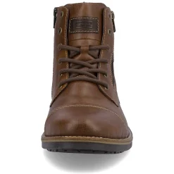 Rieker Men'S Corded Boots Chocolate Brown
