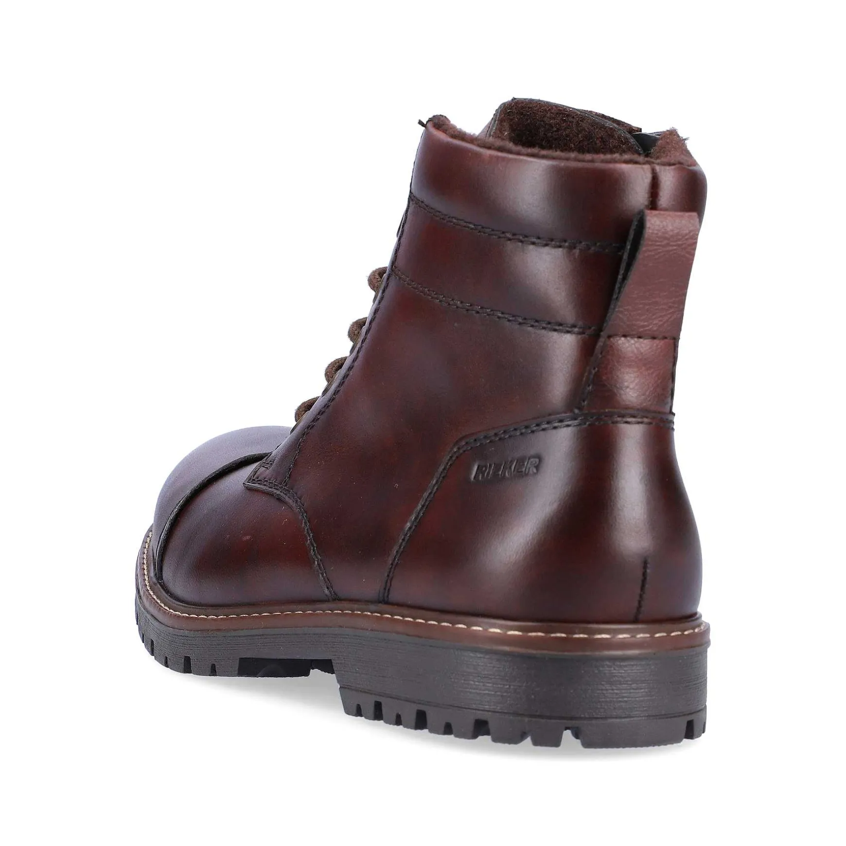 Rieker Men'S Corded Boots, Nut Brown