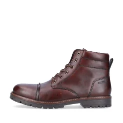 Rieker Men'S Corded Boots, Nut Brown