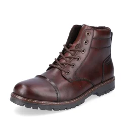 Rieker Men'S Corded Boots, Nut Brown