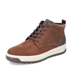 Rieker Men'S Corded Boots Mocha Brown