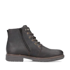 Rieker Men'S Corded Boots Coffee Brown