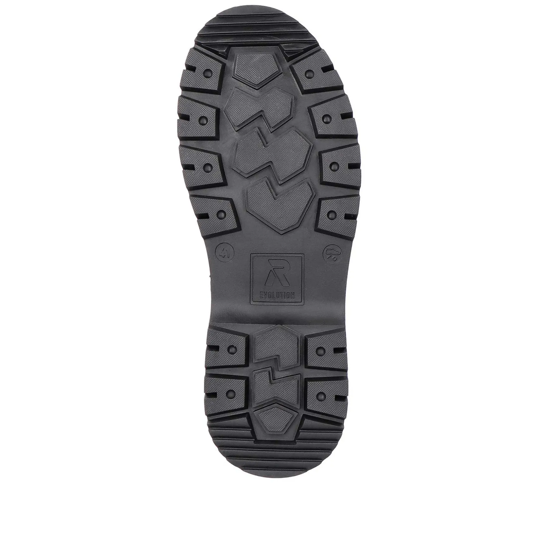 Rieker Men'S Corded Boots Noir