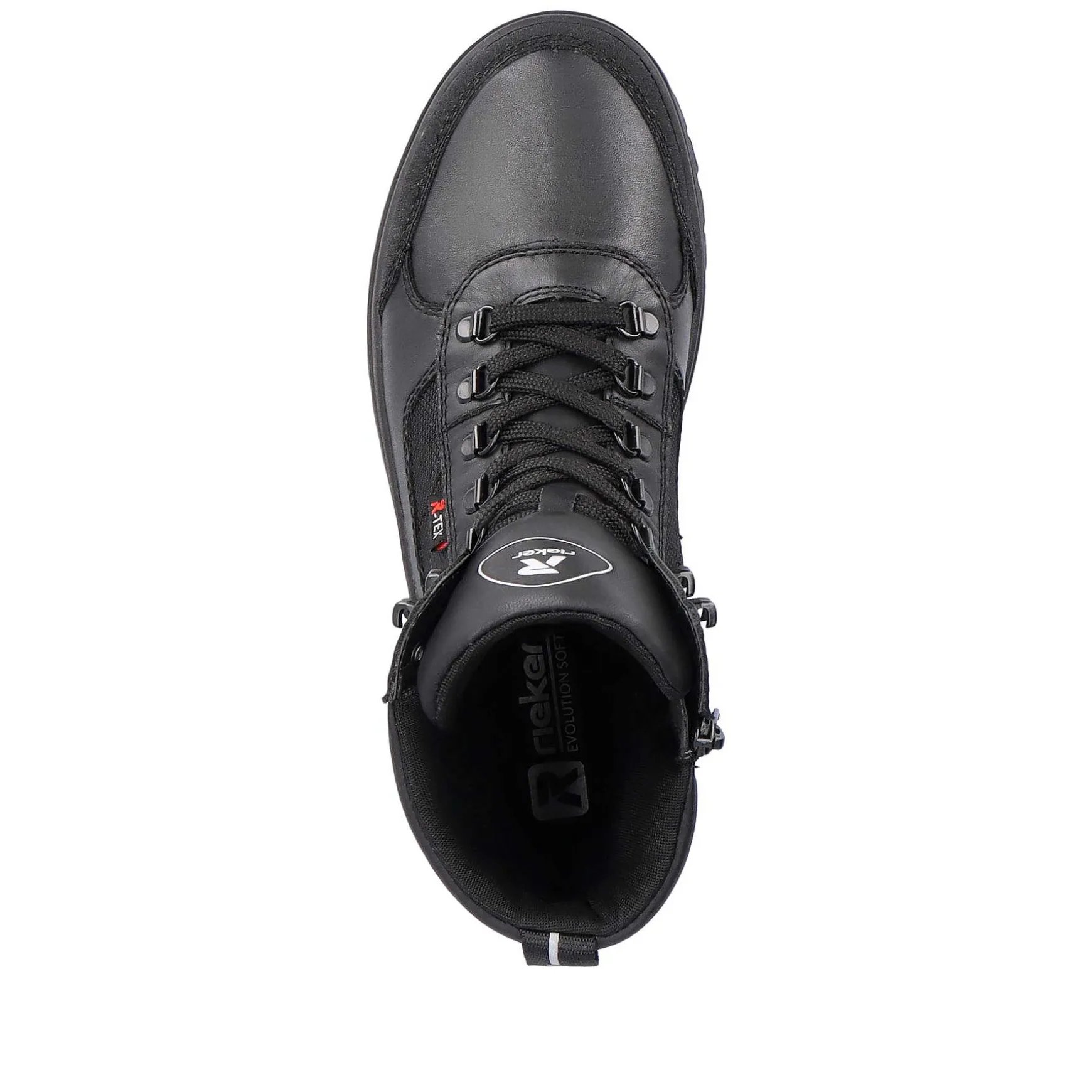 Rieker Men'S Corded Boots Noir