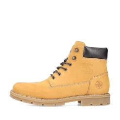 Rieker Men'S Corded Boots Golden Yellow