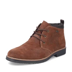 Rieker Men'S Corded Boots Cinnamon Brown