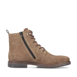 Rieker Men'S Corded Boots Sand Brown