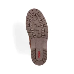 Rieker Men'S Corded Boots Chestnut Brown