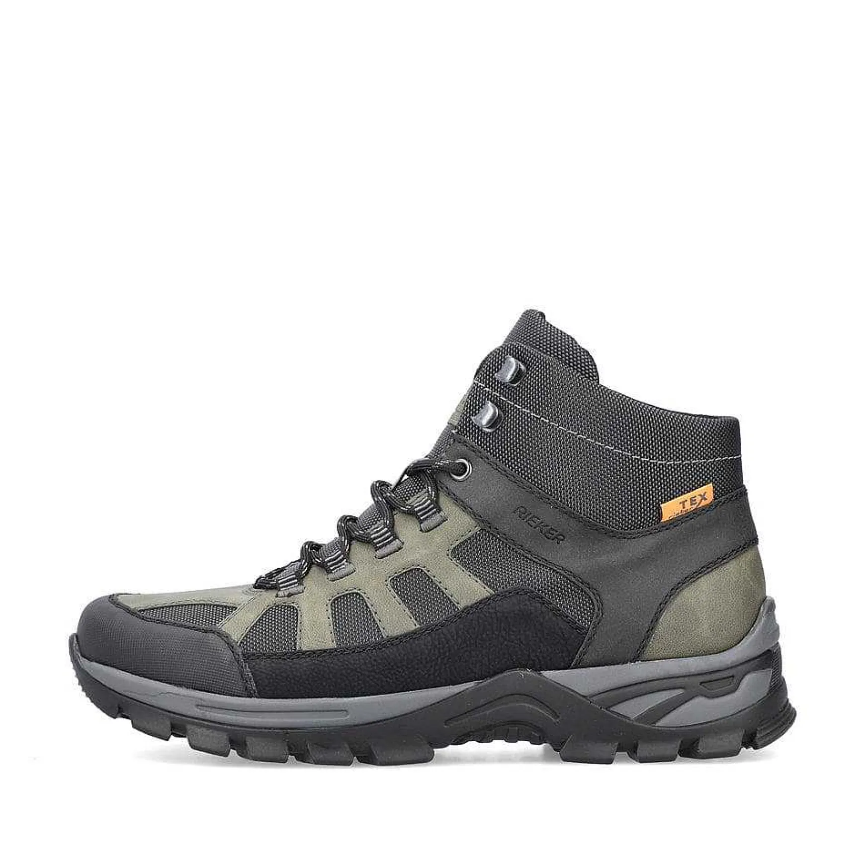 Rieker Men'S Corded Boots, Khaki Green
