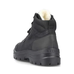 Rieker Men'S Corded Boots Asphalt Black