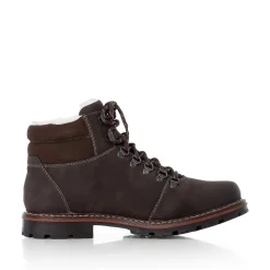 Rieker Men'S Corded Boots Tobacco Brown