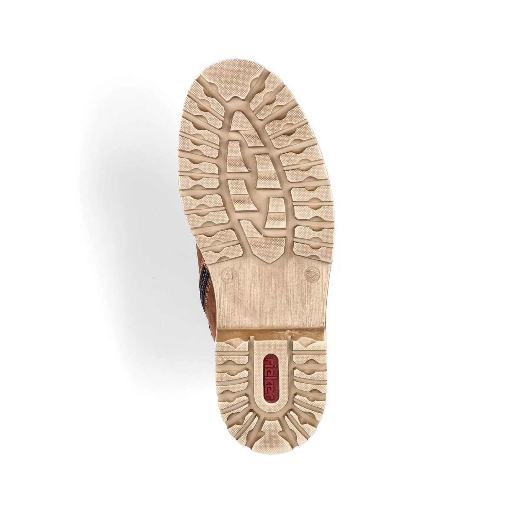 Rieker Men'S Corded Boots Nougat Brown