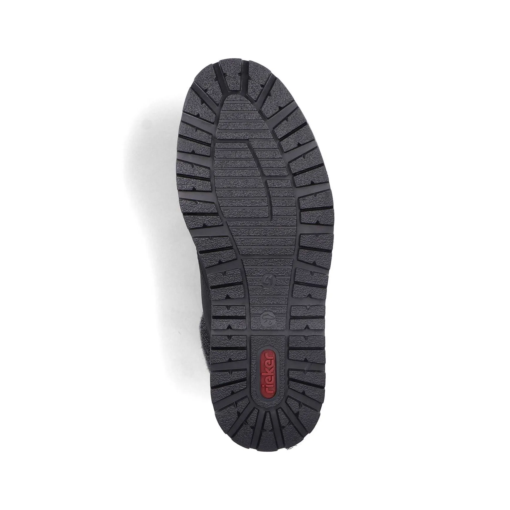 Rieker Men'S Corded Boots Urban Black