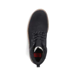 Rieker Men'S Corded Boots Urban Black
