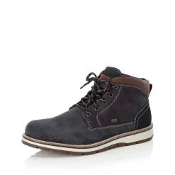 Rieker Men'S Laced Boots Pacific Blue