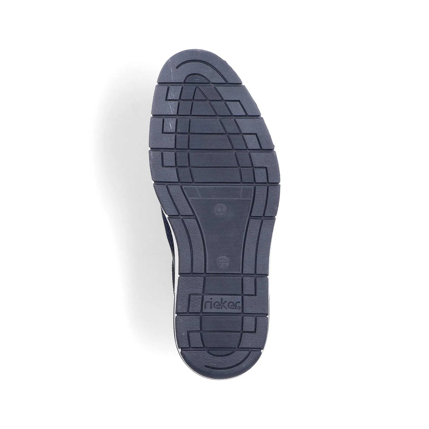 Rieker Men'S Laced Shoes Azure Blue