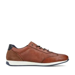 Rieker Men'S Lace-Up Shoes Caramel Brown