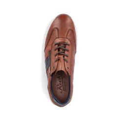 Rieker Men'S Lace-Up Shoes Caramel Brown