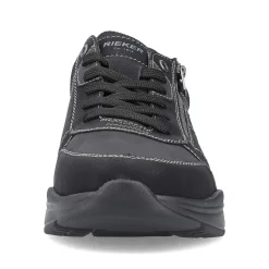 Rieker Men'S Lace-Up Shoes Asphalt Black