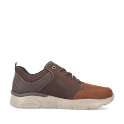 Rieker Men'S Lace-Up Shoes Fox Brown