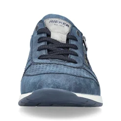 Rieker Men'S Lace-Up Shoes Sky Blue