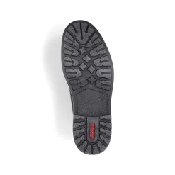 Rieker Men'S Lace-Up Shoes Jet Black