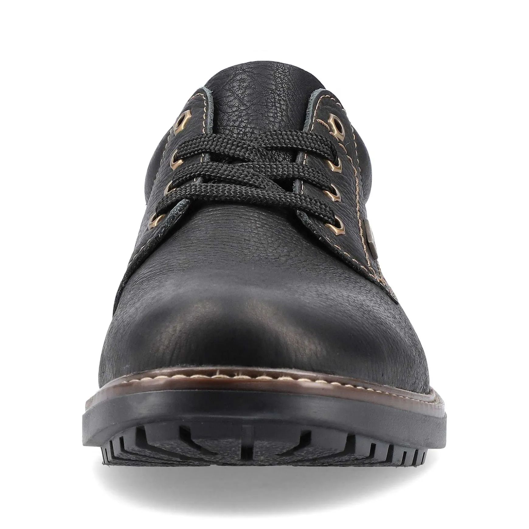 Rieker Men'S Lace-Up Shoes Jet Black