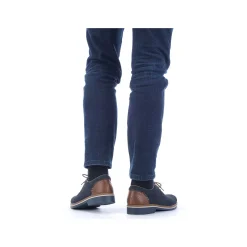 Rieker Men'S Lace-Up Shoes Navy Blue